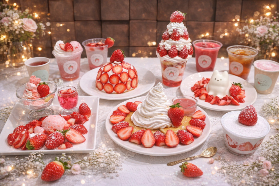 今年のいちごスイーツのお知らせ